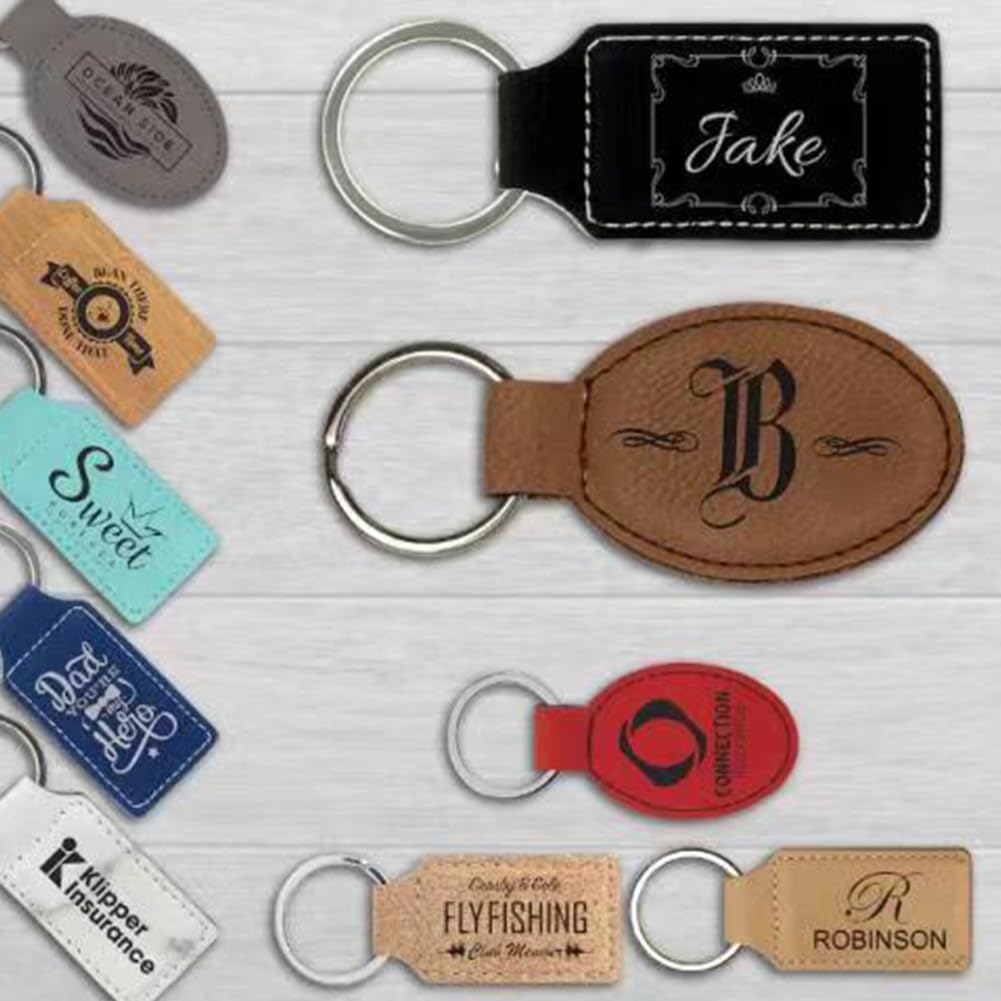 1pc 12" X 24"inch,Thick is 0.9MM Laserable Leatherette Sheet Patch with Adhesive,Custom Laser Engraving,UV Printing,Emboss,Deboss, Craft Supplies and Bestlabel