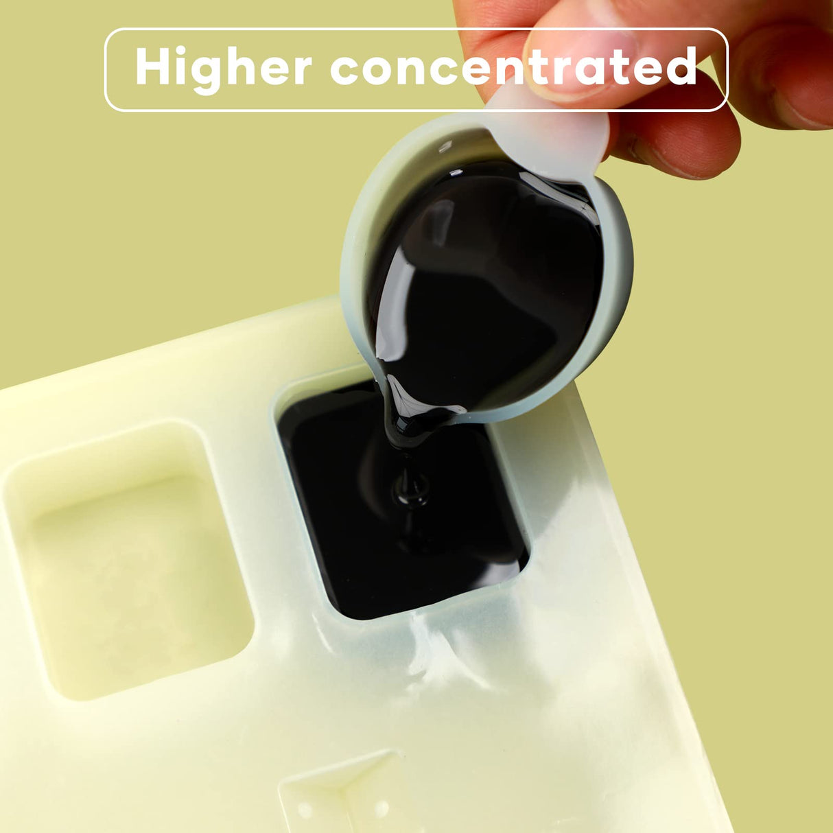 HTVRONT Black Epoxy Pigment - 1.76oz/50ml Black Resin Pigment Paste, Higher Concentrated & Easy to Mix Black Epoxy Dye for Resin Coloring, Tables, HTVRONT