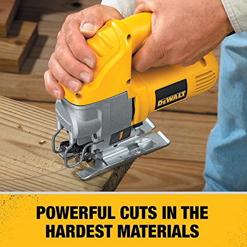 DEWALT Jig Saw, Top Handle, 5.5-Amp, Corded (DW317K) DEWALT