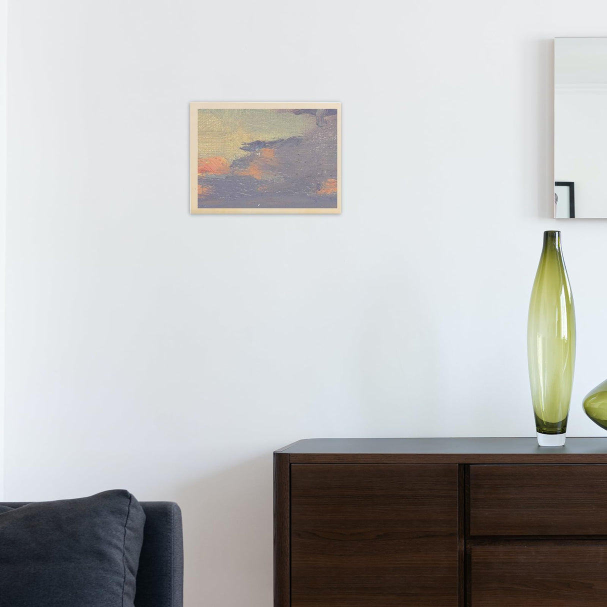 SOUJAP 8 Pack 9 x 12 Inch Wood Canvas Board, Unfinished Wooden Flat Panels, Wood Cradled Framed Canvas for Painting Craft Art SOUJAP