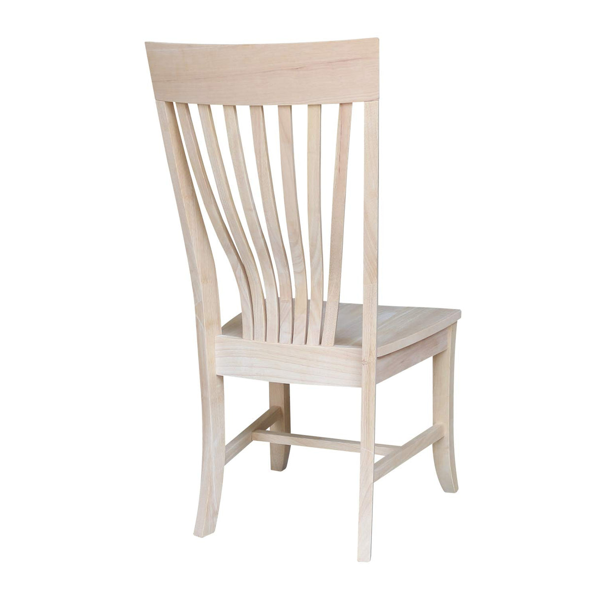 IC International Concepts International Concepts Amanda, Set of 2 Chair, Unfinished IC International Concepts