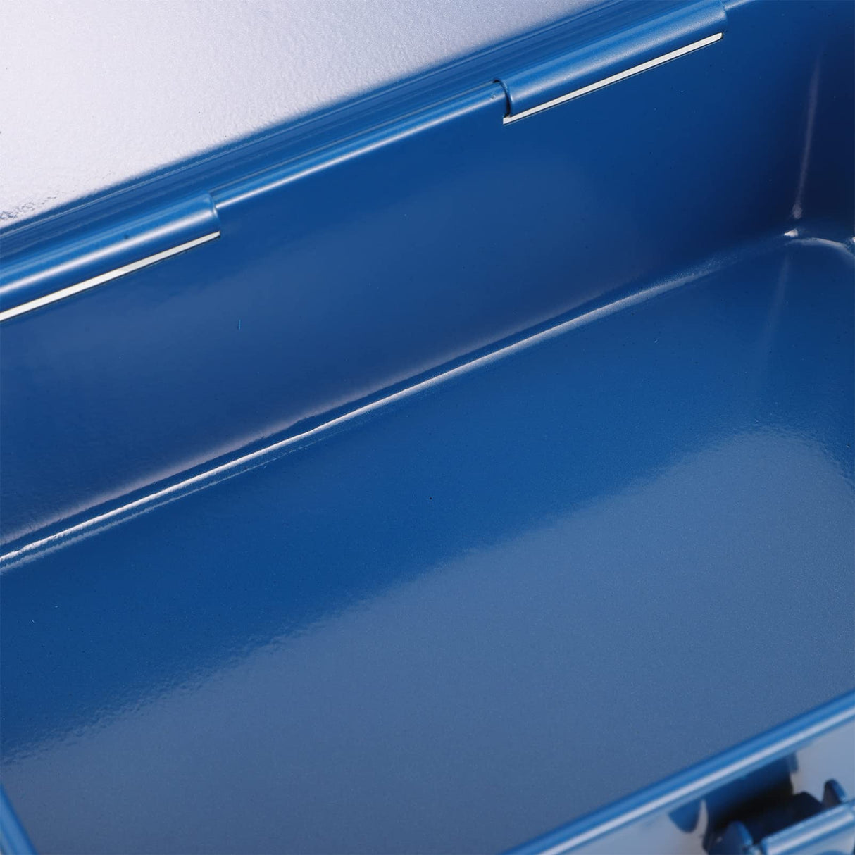 Housoutil Portable Tool Box Repair Tool Storage Container General Tool Box Hardware Case Craft Storage Toolbox for Tools Metal Tool Boxes Hand Carry Housoutil