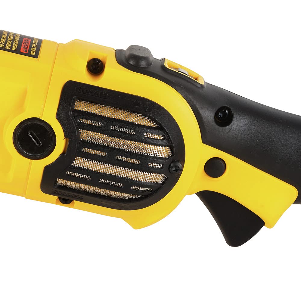 DEWALT Buffer Polisher, 7”-9”, 12 amp, Variable Speed Dial 0-3,500 RPM’s, Corded (DWP849X) Yellow, Large DEWALT