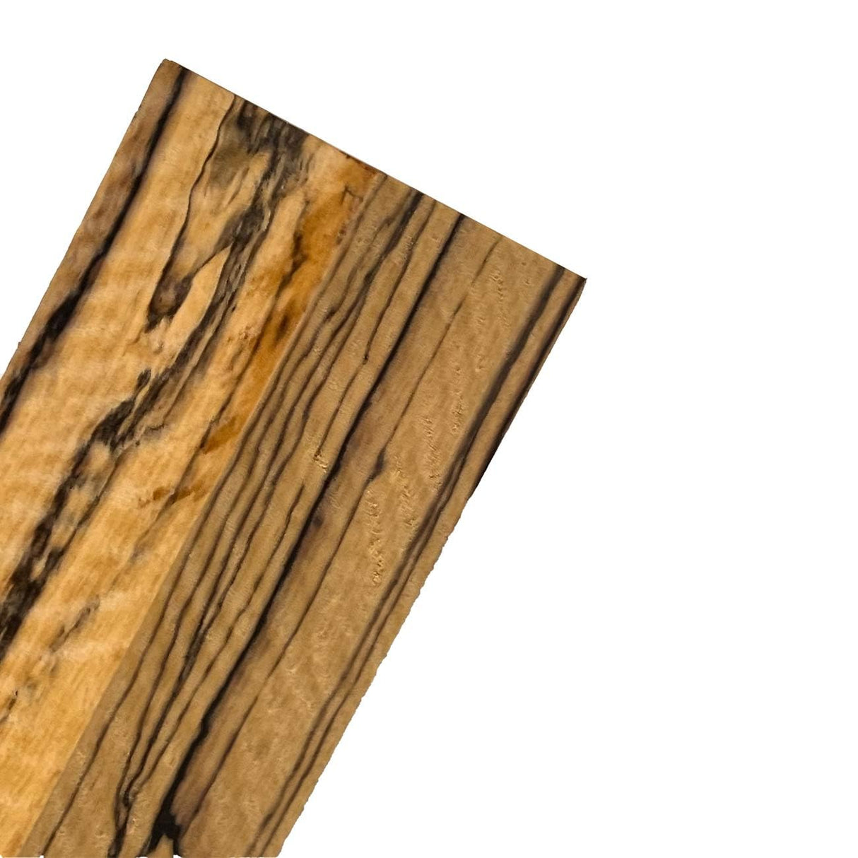 Exotic Wood Zone's Black and White Ebony/Pale Moon 1-1/2" x 1-1/2" x 12" Turning Blanks | Square Lathe Hardwood Blocks Exotic Wood Zone