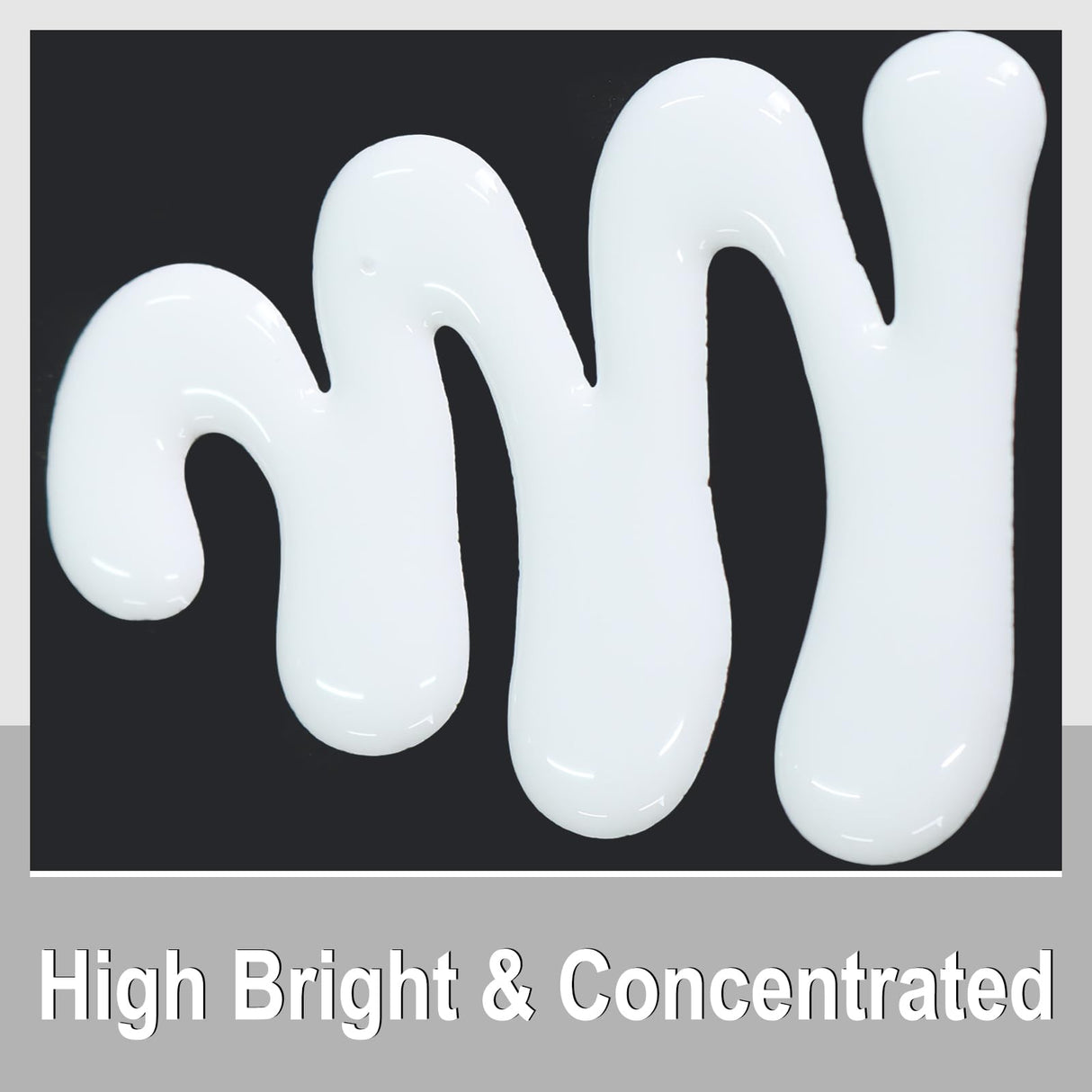 Renfio White Pigment Paste, 5.64oz/160g Epoxy Dye High Concentrated Epoxy Resin Color Pigment Easy to Mix Paint Resin Pigment Paste for UV Resin Renfio