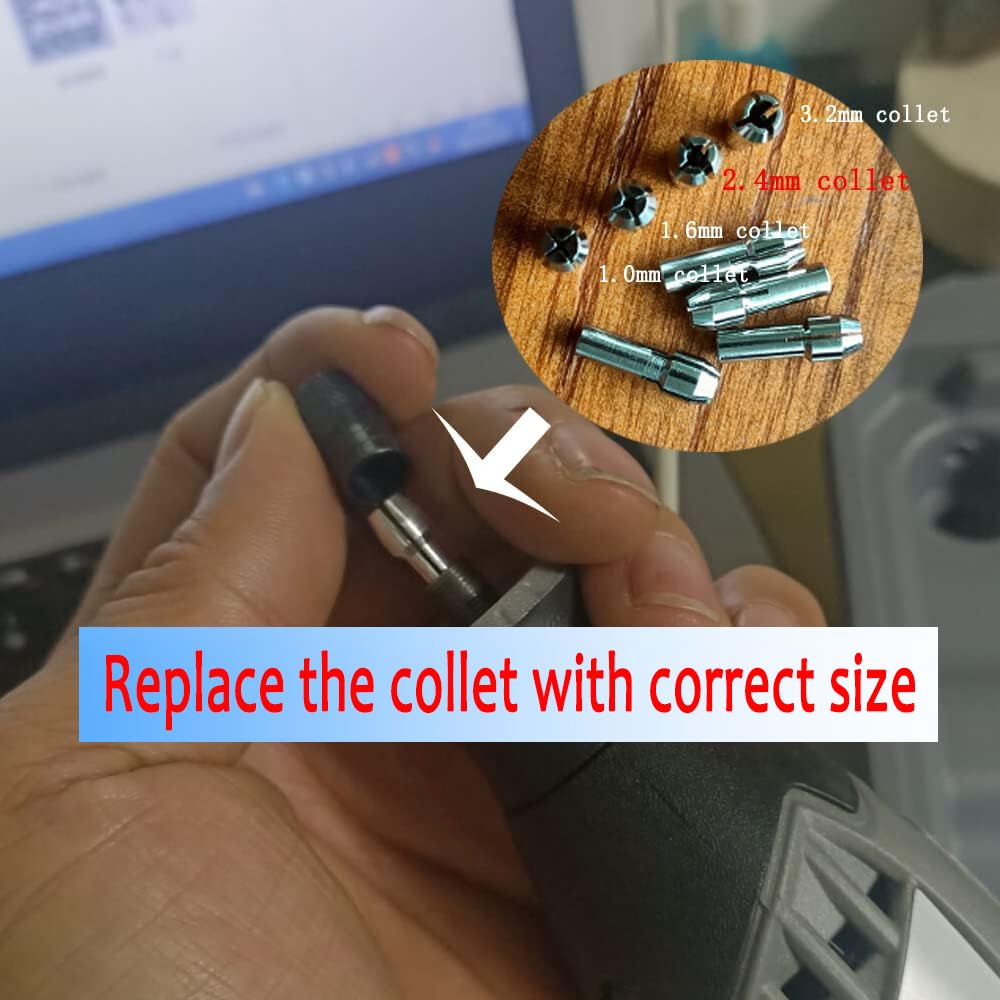 ๐๐ฎ๐จ ๐ค๐ 20 Pcs T Shape Nylon Bristle Brush Set, 3/32 Inch Shank Abrasive Polishing Brushes Wheel for Rotary Tool(Black) Luo ke