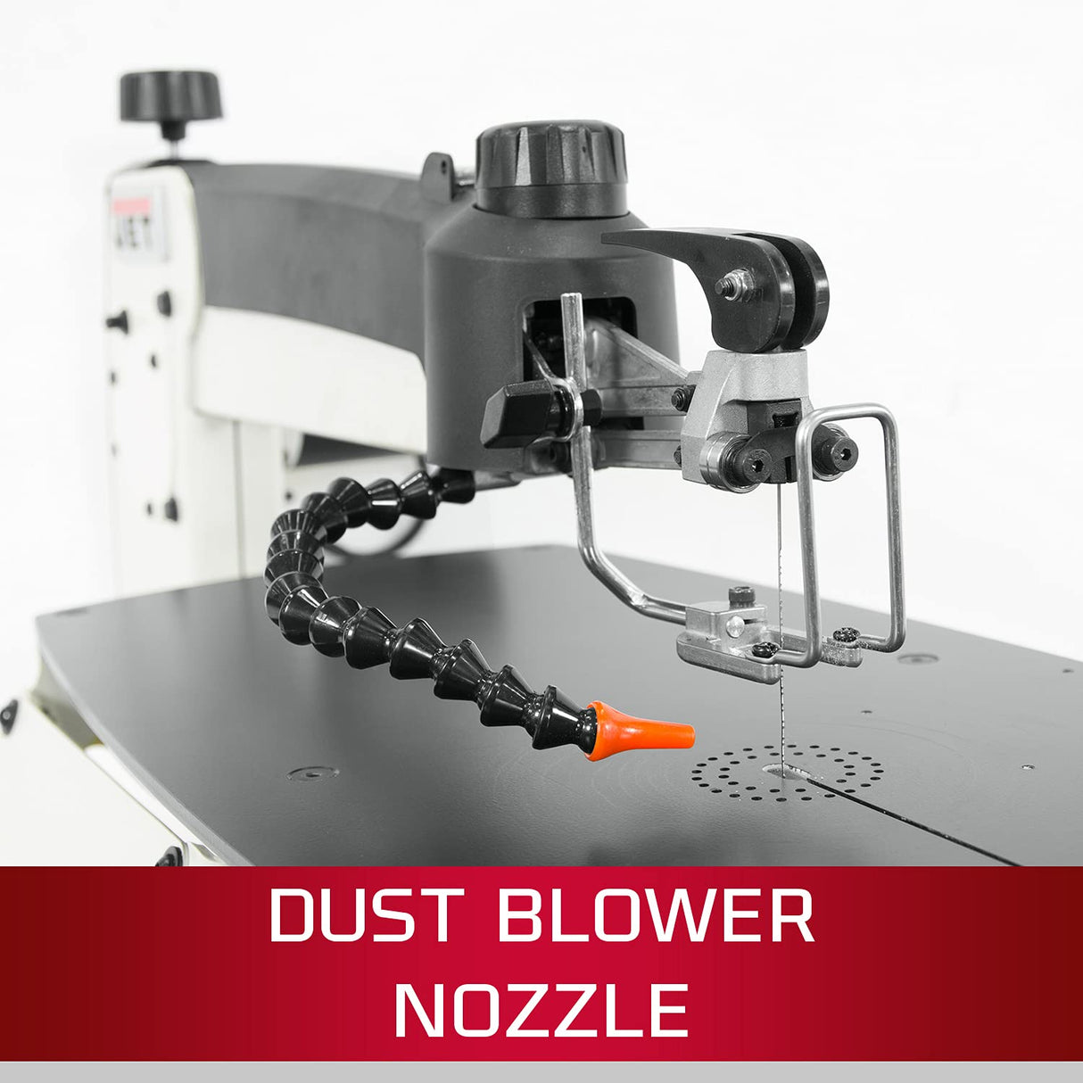 JET 22-Inch Scroll Saw with Foot Switch, 1Ph 120V (JWSS-22B) Jet