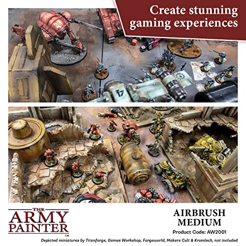 The Army Painter Airbrush Medium - Non-Toxic Water-Based Acrylic Airbrush Thinner & Flow Improver – Airbrush Paint Thinner for Acrylic Paint for The Army Painter