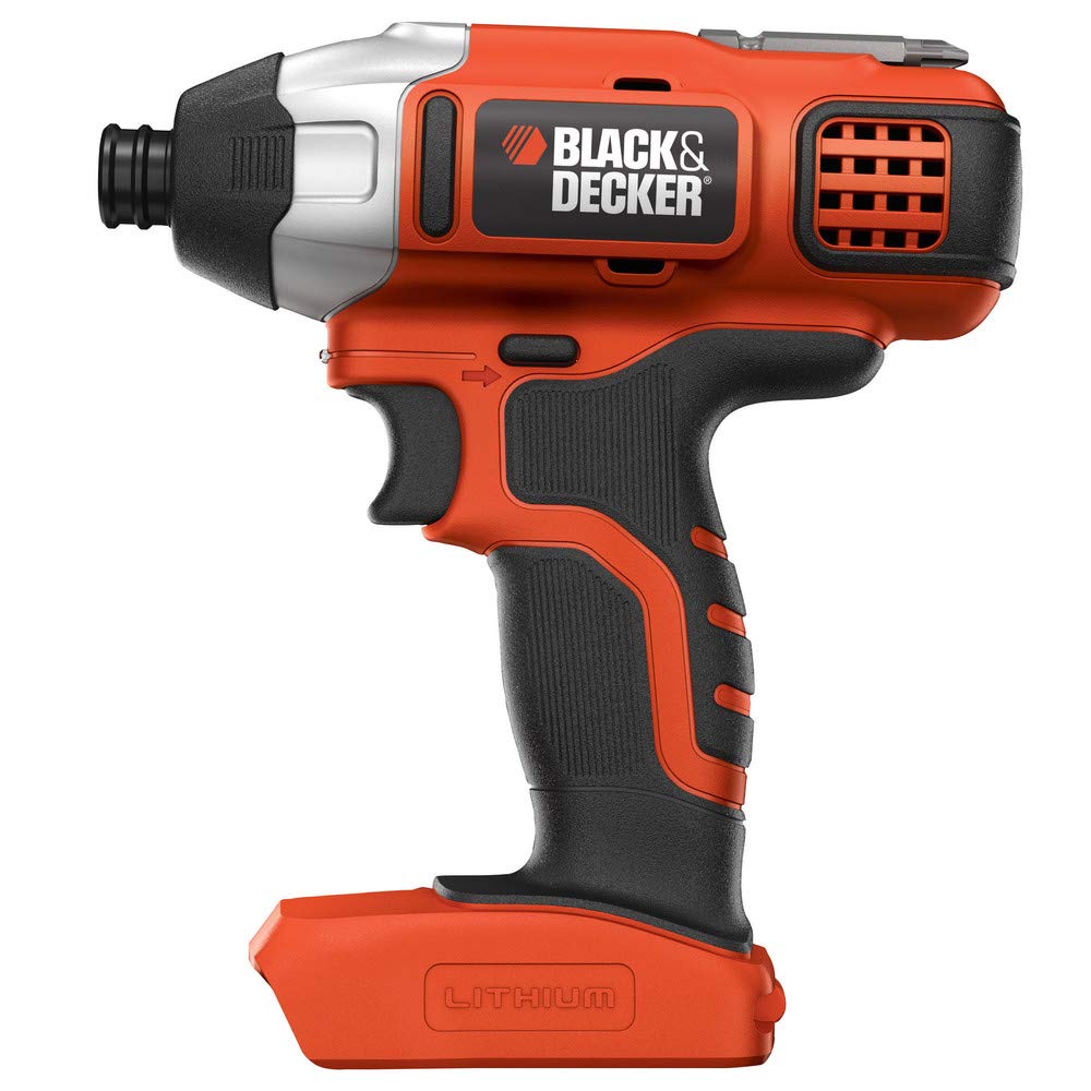 BLACK+DECKER 20V MAX* POWERCONNECT 1/4 in. Cordless Impact Driver, Tool Only (BDCI20B) BLACK+DECKER