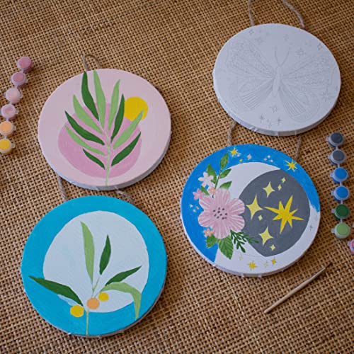 Art 101 Gallery 2 Pack Circle Hanging Canvas Wall Art Set, Multi Art 101 USA