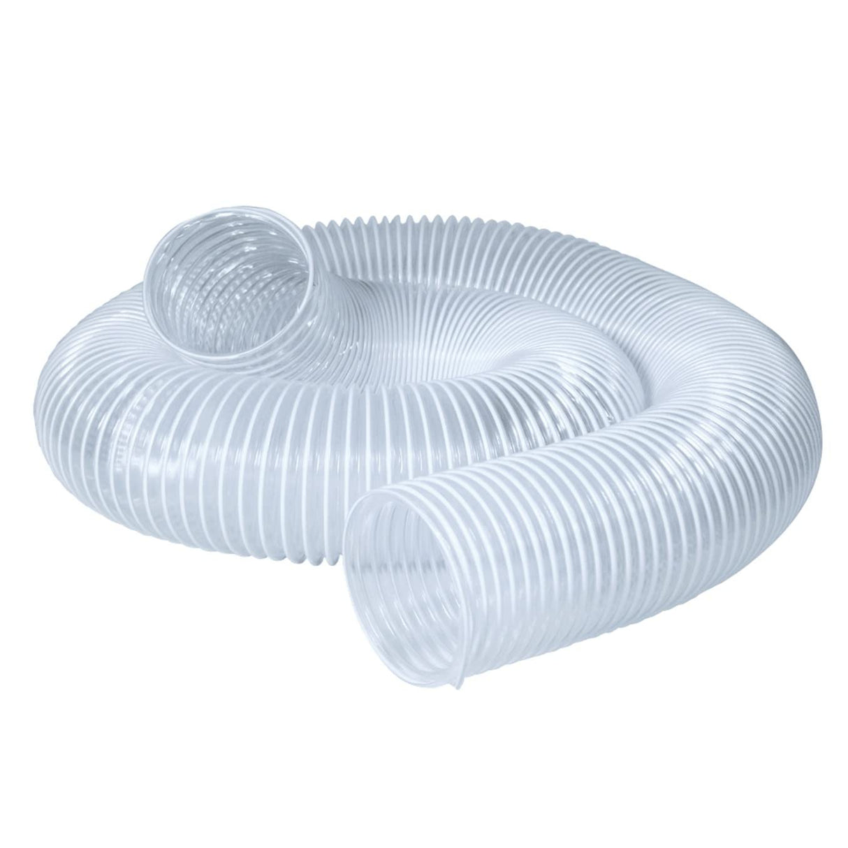 POWERTEC 70111 4" x 10' PVC Dust Collection Hose for Dust Collector for Woodworking and Shop Vacuum, 4 Inch Dust Collector Hose for Dust Collection POWERTEC