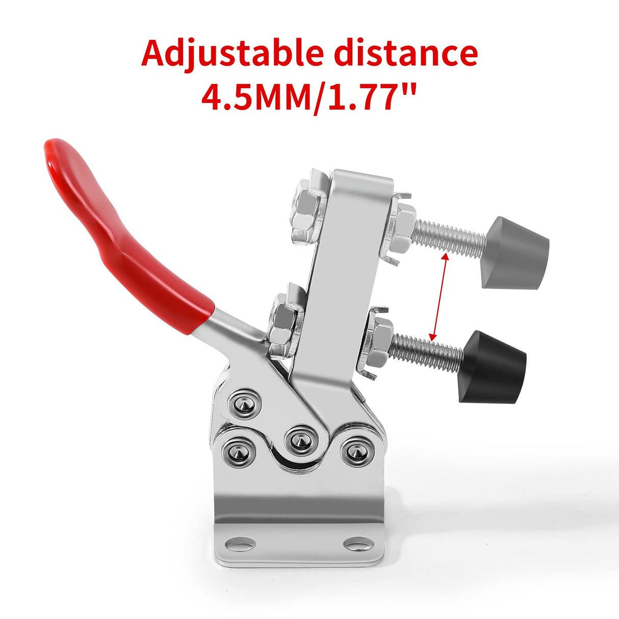 5pack Hold Down Toggle Clamps Woodworking,201B Clamps for Woodworking,Vertical Clamp,Cam Clamp Quick Release Toggle Clamp for CNC Hold Down SKYCY