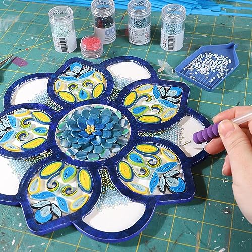 Welled Wood Surface, Rectangle with Hand Organic Shaped, 13" x 7.3", for Wooden Trays, Crafts and Decorations, welled Center for Resin Design or LEISURE ARTS