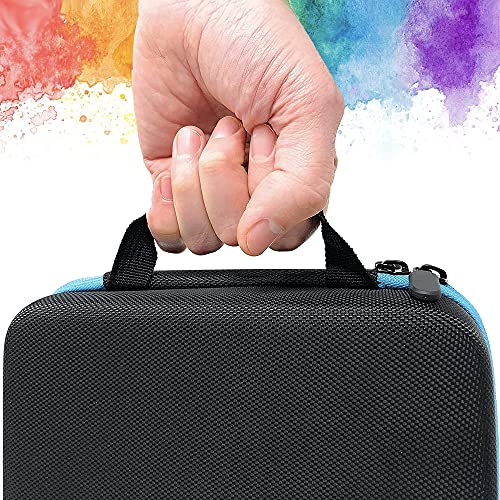 Alcohol Ink Storage Carrying Case, Paint Carry Case Organizer, Stores 30x 0.5-Ounce Bottles of Alcohol Inks, Stickles, Glossy Accents or Reinkers, Pixiss