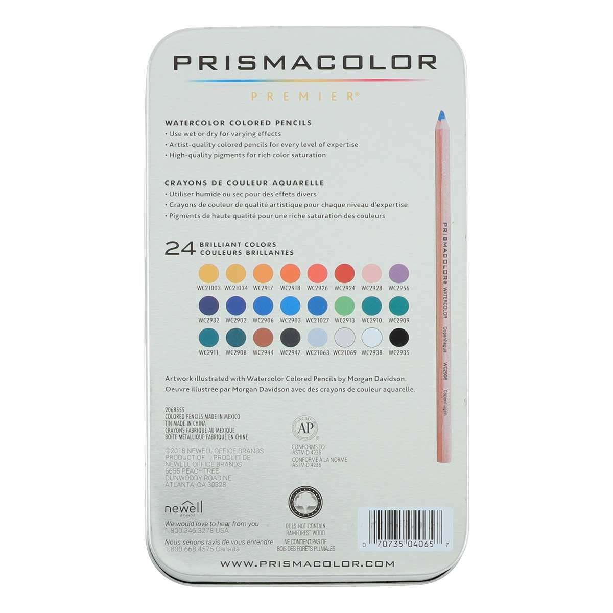 Premier Watercolor Pencils (Set of 24) Prismacolor