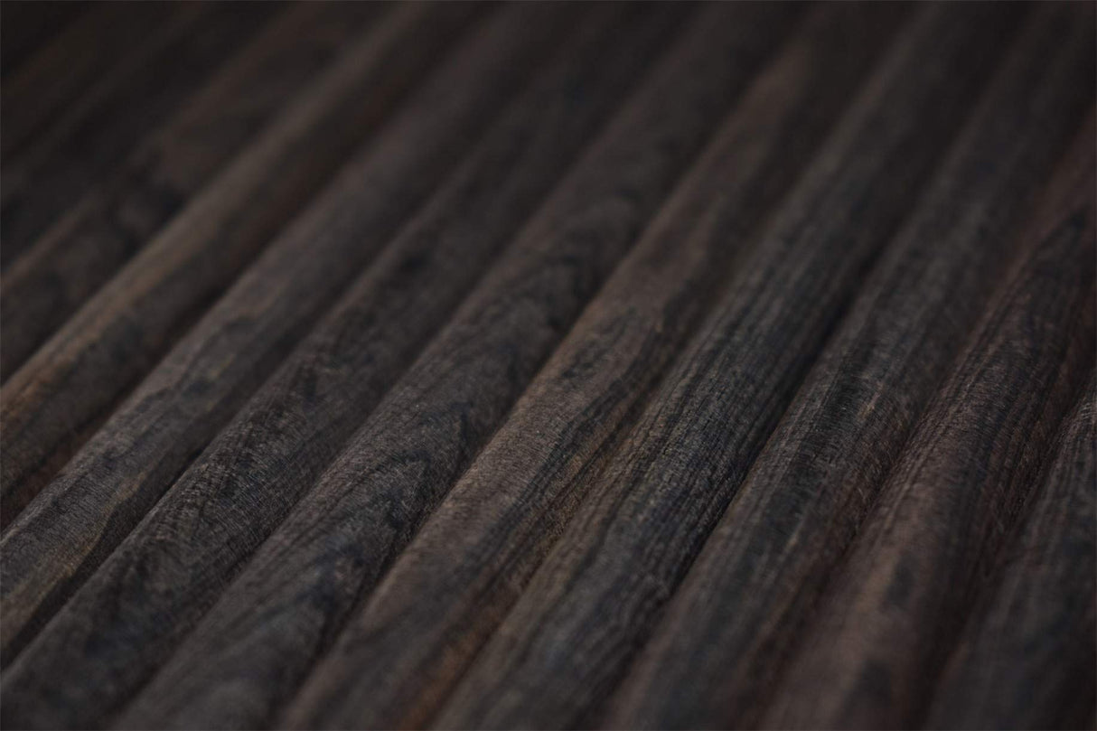 CHENGYIDA 10-Pack 15x1.2cm African Blackwood Ebony Dowel Pins Wood Lumber Turning Blanks Pen Making Round Stick Pen Make Blanks Wood Handle CHENGYIDA