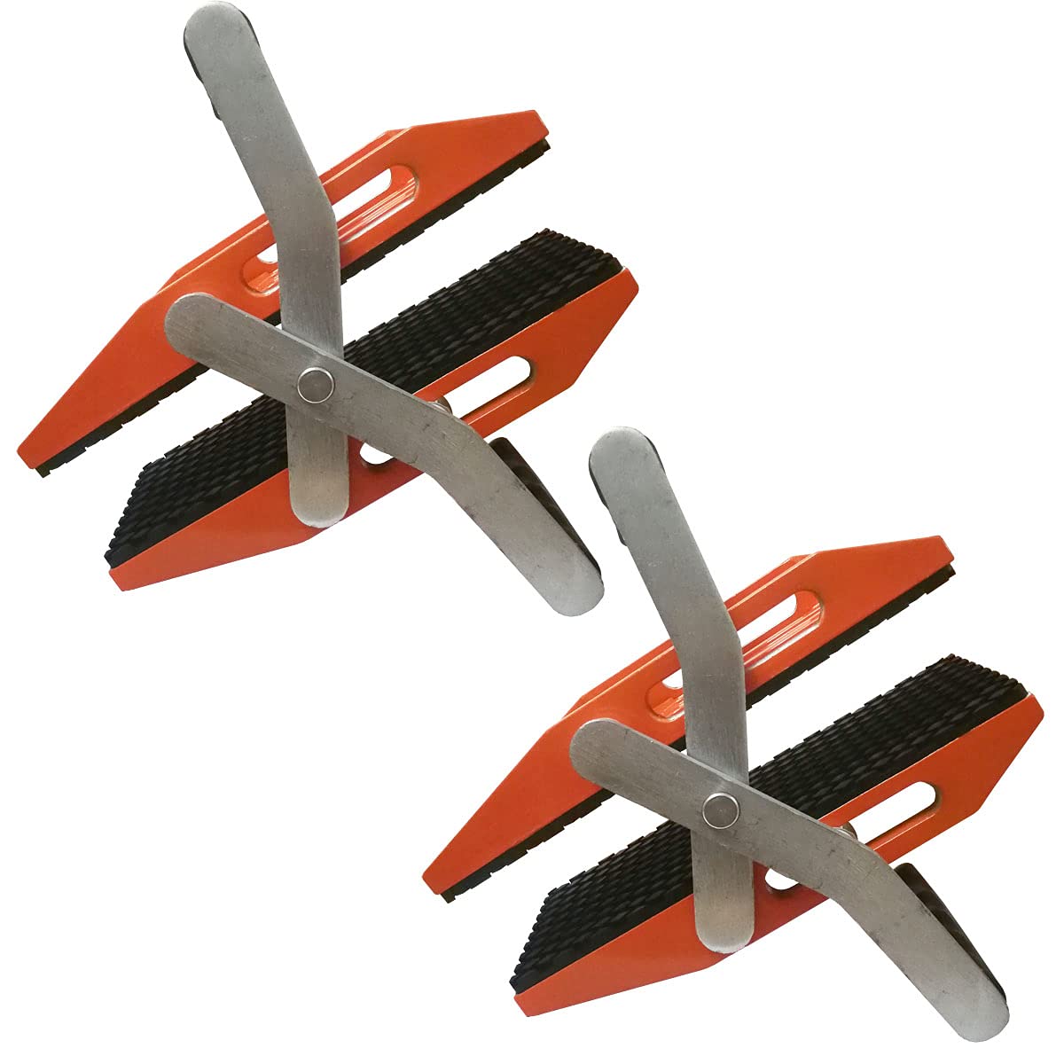 2PCS Carrying Clamps Stone Panel Carriers Heavy Duty Lifing Tools for Granite Stone Quartz Worktops Slabs Marble with Rubber-lined 770lbs Moving E-Found