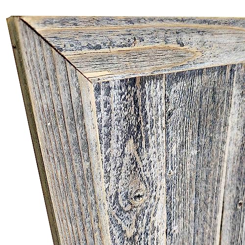 Rockin' Wood Framed Blank Sign Made from Reclaimed barn Wood Perfect for DIY Projects, Porch leaner Signs, Easy to Paint or add Wood Cutouts (36 inch Rockin' Wood