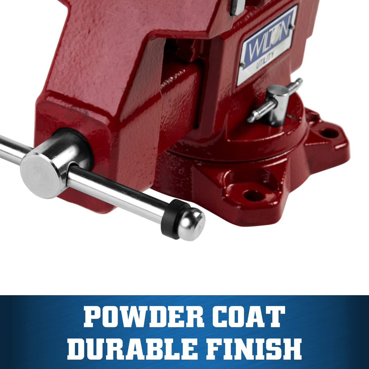 Wilton 674U Utility Bench Vise, 4-1/2" Jaw Width, 4" Jaw Opening (28818) Wilton