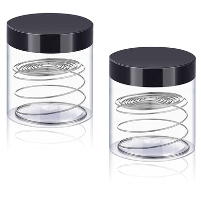 Brush Cleaning Tank with Aluminum Coil 2 Pieces Paint Brush Cleaner Paint Brush Holder with Wash Tank Brush and Pen Cleaners Oil Painting Supplies