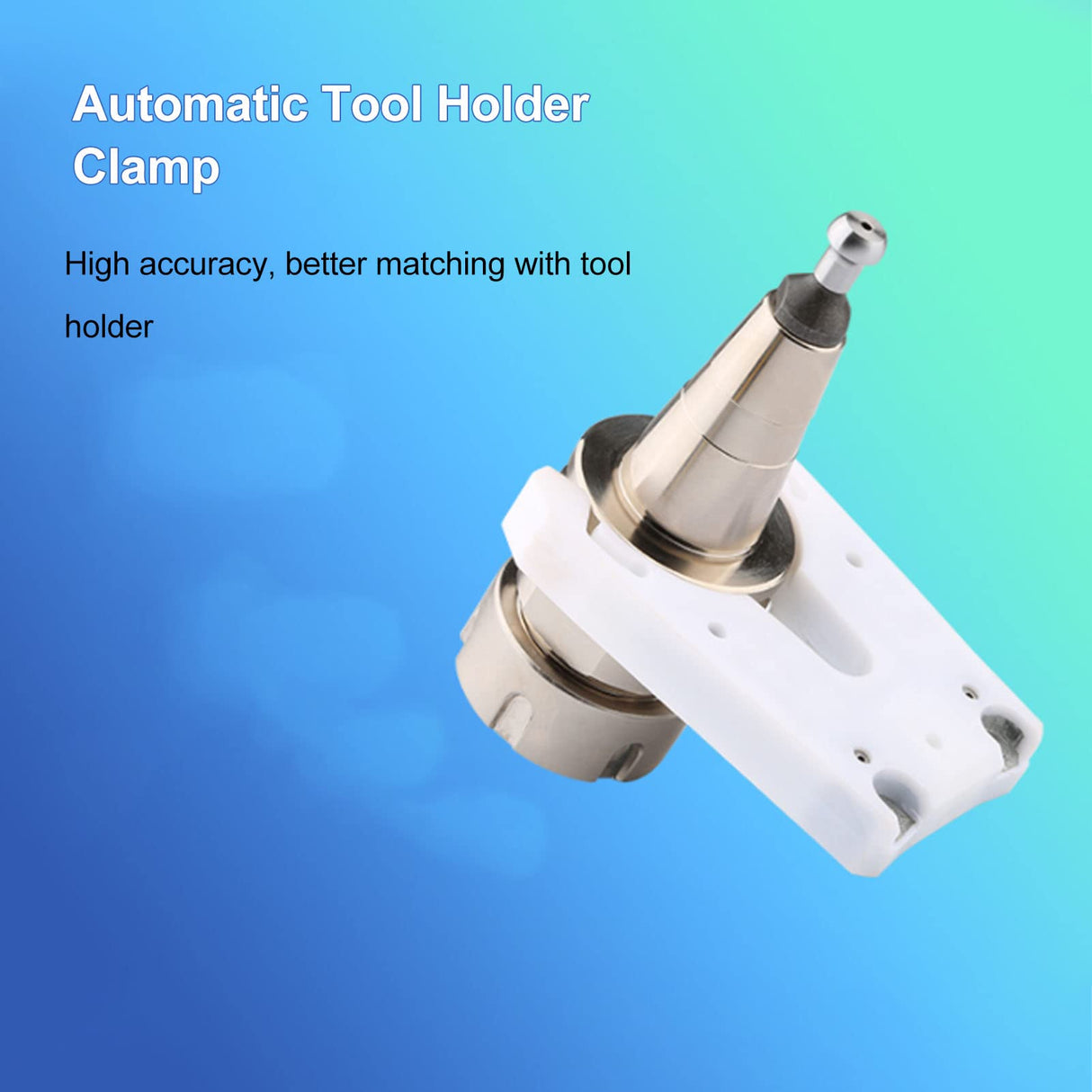 Tool Holder Clamp, Automatic Tool Holder Clamp ABS Plastic Explosion Proof Tool Changer Claw for CNC Machines Obetuens