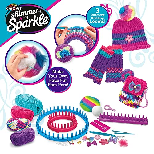 Shimmer 'n Sparkle 3 in 1 Ultimate Knitting Station Shimmer 'n Sparkle