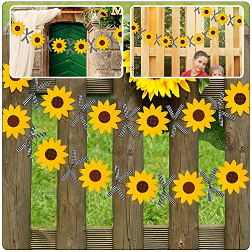 Yardwe 1 Set Sunflower Decoration Blank Cutouts Wood Chips Unpainted Cutouts Pendants Sunflower Wood Door Hanger Unfinished Flower Cutouts Tree Yardwe