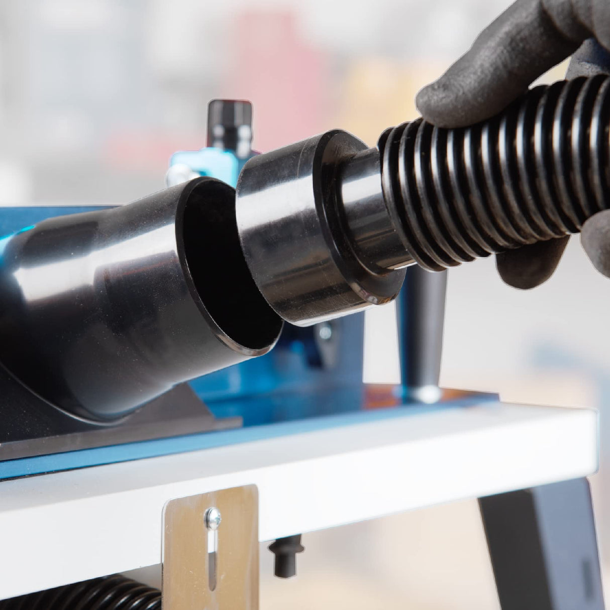 POWERTEC 70331 Workshop Dust Collection System for Router Tables, Universal Woodworking Series POWERTEC