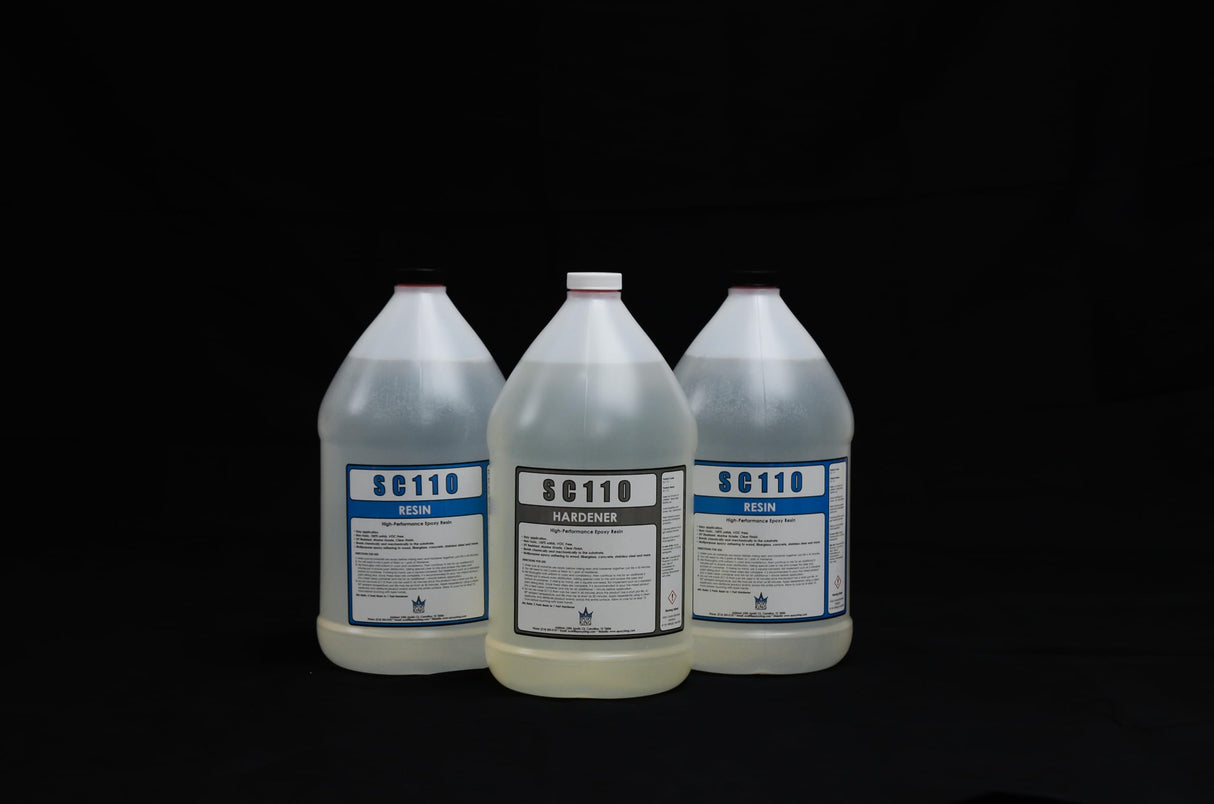 UV Resistant Marine Grade EPOXY Resin (3 Gallon Kit) * Clear * Non-Toxic * Boat * BAR TOP * Table TOP * Fiberglass * Wood * Laminating ResTech Environmental Products LLC