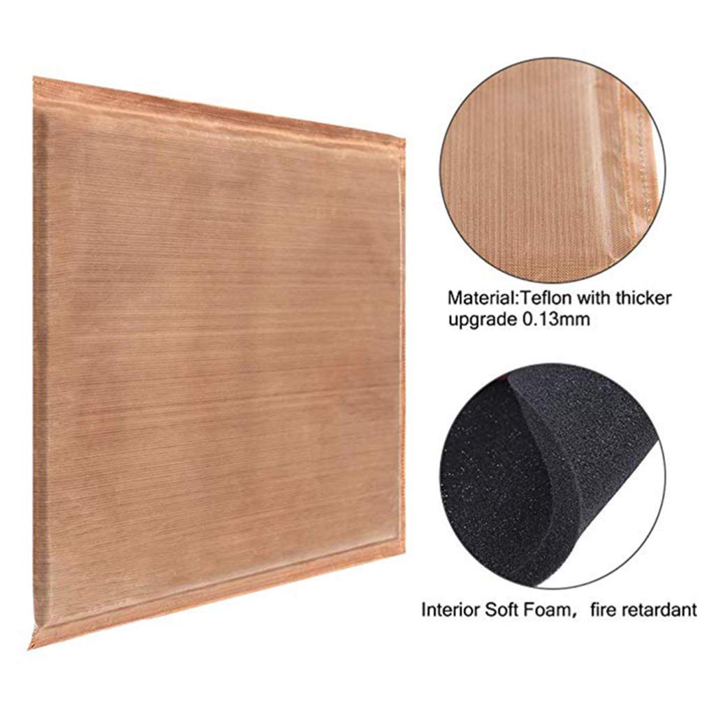 15x12inch Heat Press Pillow Reusable Heat Resistant Heat Pressing Transfer Pillow Heat Transfer Tool Heat Press Pillows,Pressing Pillow for Heat HEALLILY