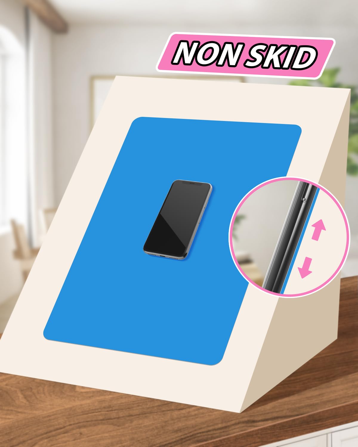 3 Pack Silicone Craft Mat, IKOCO 15.7"x 11.8" Silicone Mat Bulk Playdough Mat Nonslip and Nonstick Silicone Sheets for Crafts, Paint, Resin Casting IKOCO