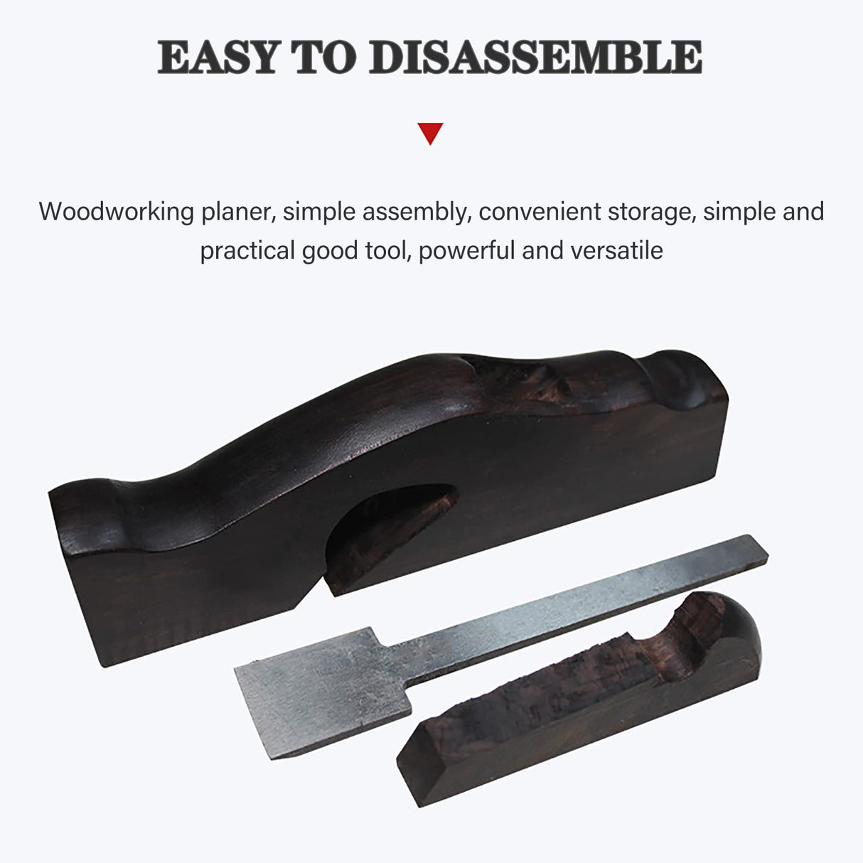 Woodworking Plane,6.1 × 3 ×1.5inches Hand Plane Planer,Planing Woodcraft Tool,65 Manganese Blade,Sharp And Durable,for Cutting, Polishing And Jectse