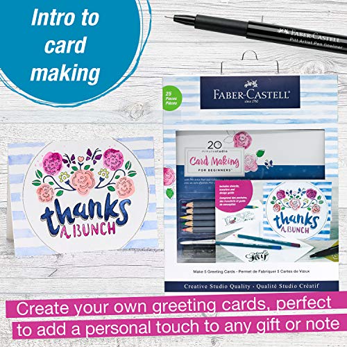 Faber-Castell 20 Minute Studio Card Making for Beginners – Create Your Own DIY Greeting Cards with Watercolors Faber-Castell