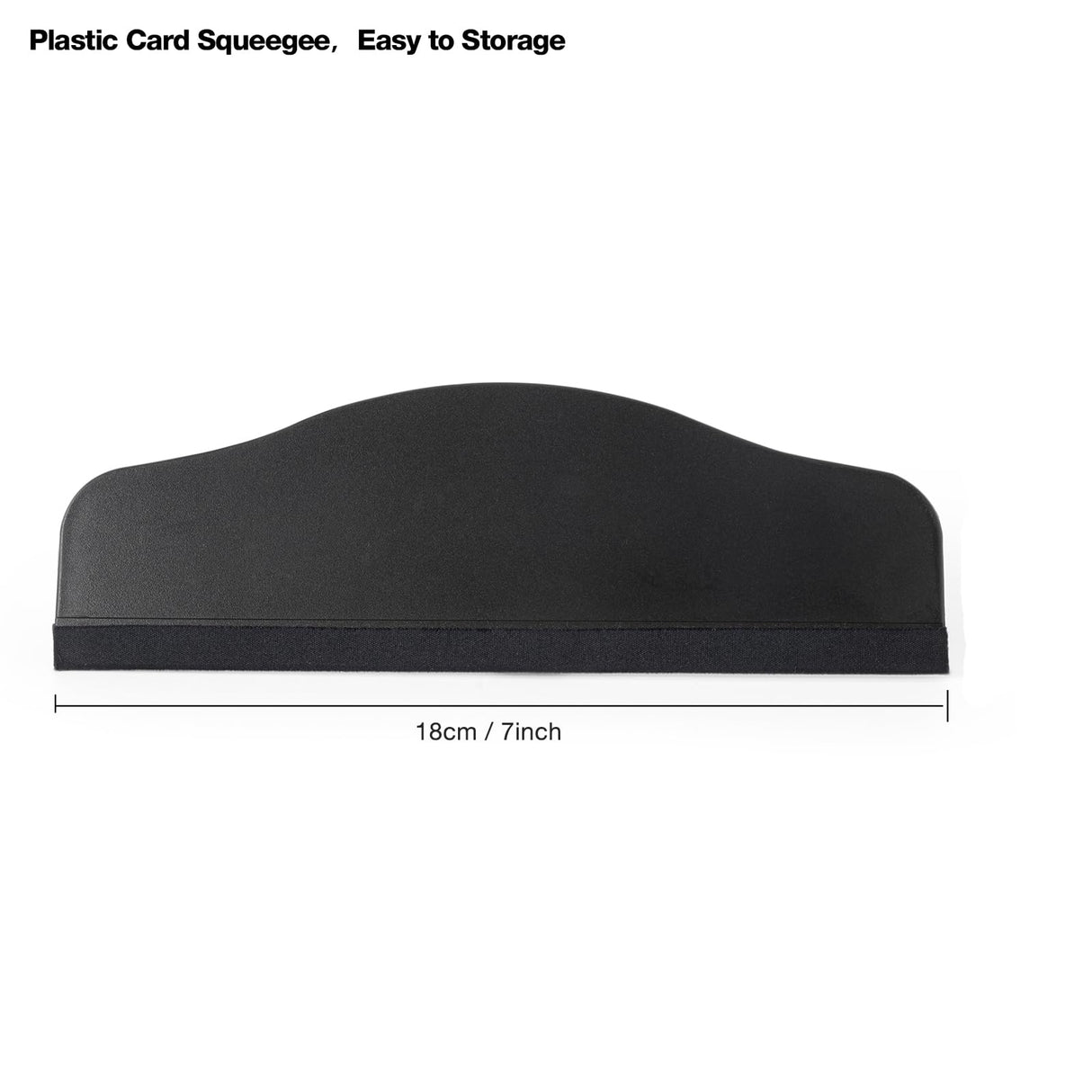 Gomake 5pcs Vinyl Squeegee Wallpaper Smoothing Tool Screen Pretector Squeegee for Removing Air Bubbles, or Removing Glass Decals Gomake