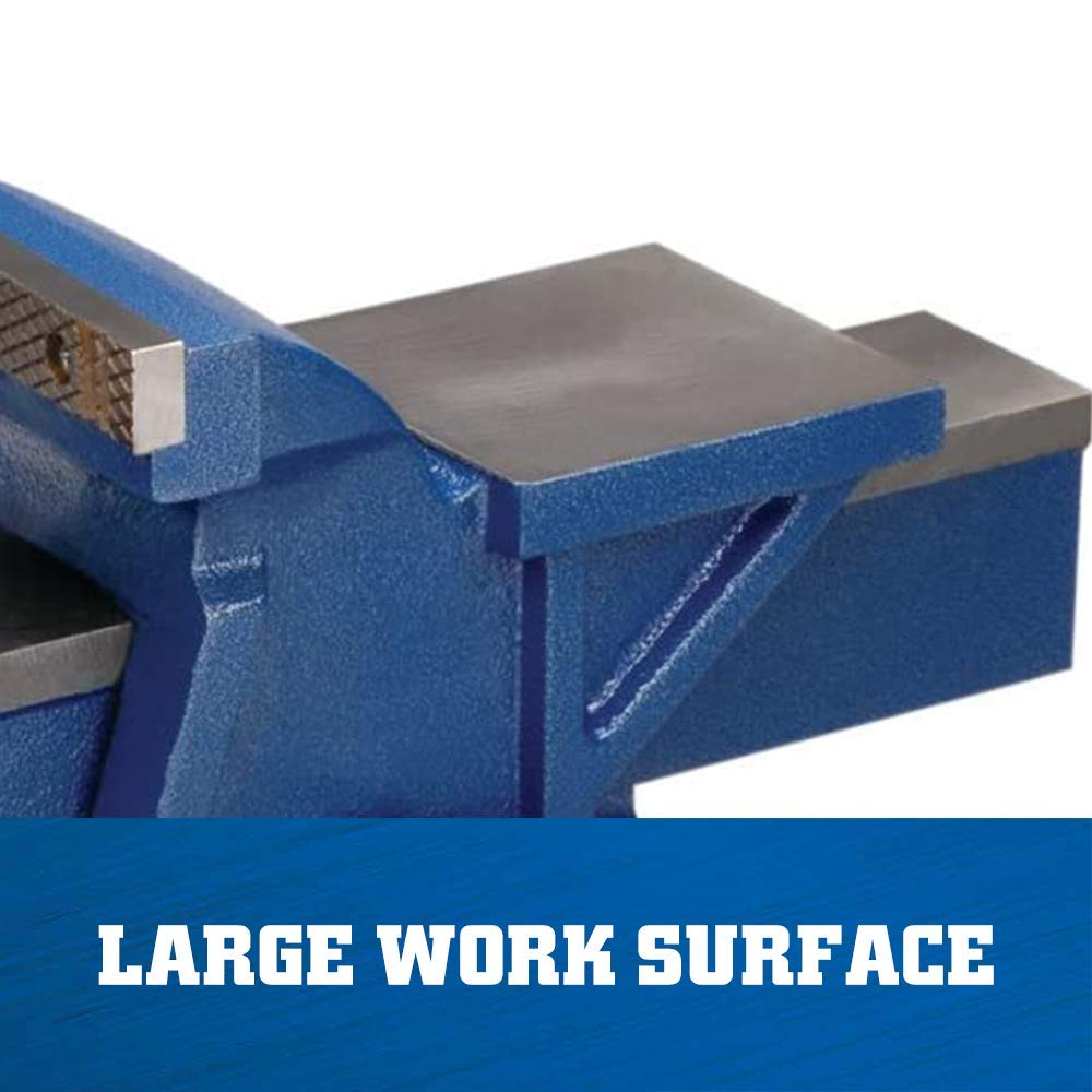 Wilton 6" General Purpose Bench Vise, 5" Max Jaw Opening, 3" Throat (11106) Wilton