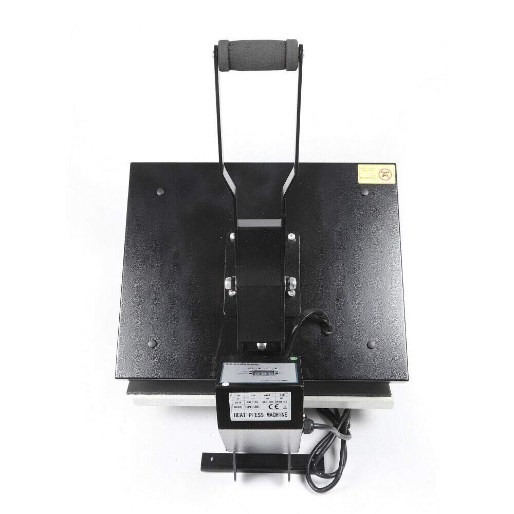 Heat Press Machine, Auto Open Clamshell Heat Press Pad Transfer Machine with 16''x20'' Heat Pad Large Size 1400W T-Shirt Sublimation Heat Press YIYIBYUS