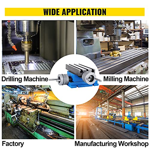 Mophorn Milling Machine Work Table Slide Milling Working Cross Table Machine Compound Slide Milling TablePrecision Milling Cross Worktable (7.3 x 4 Mophorn