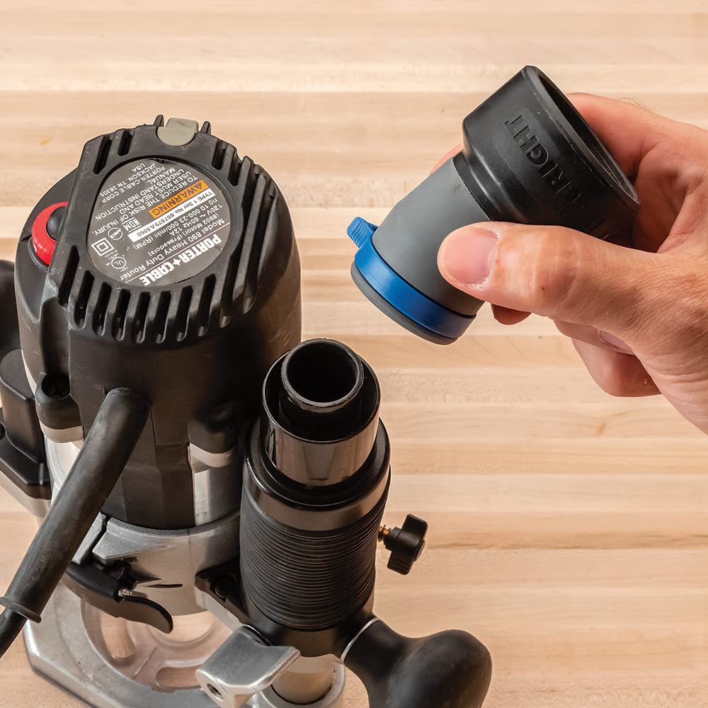 Dust Right FlexiPort Power Tool Hose Kit with Click-Connect, 3' to 12' Expandable Hose ROCKLER