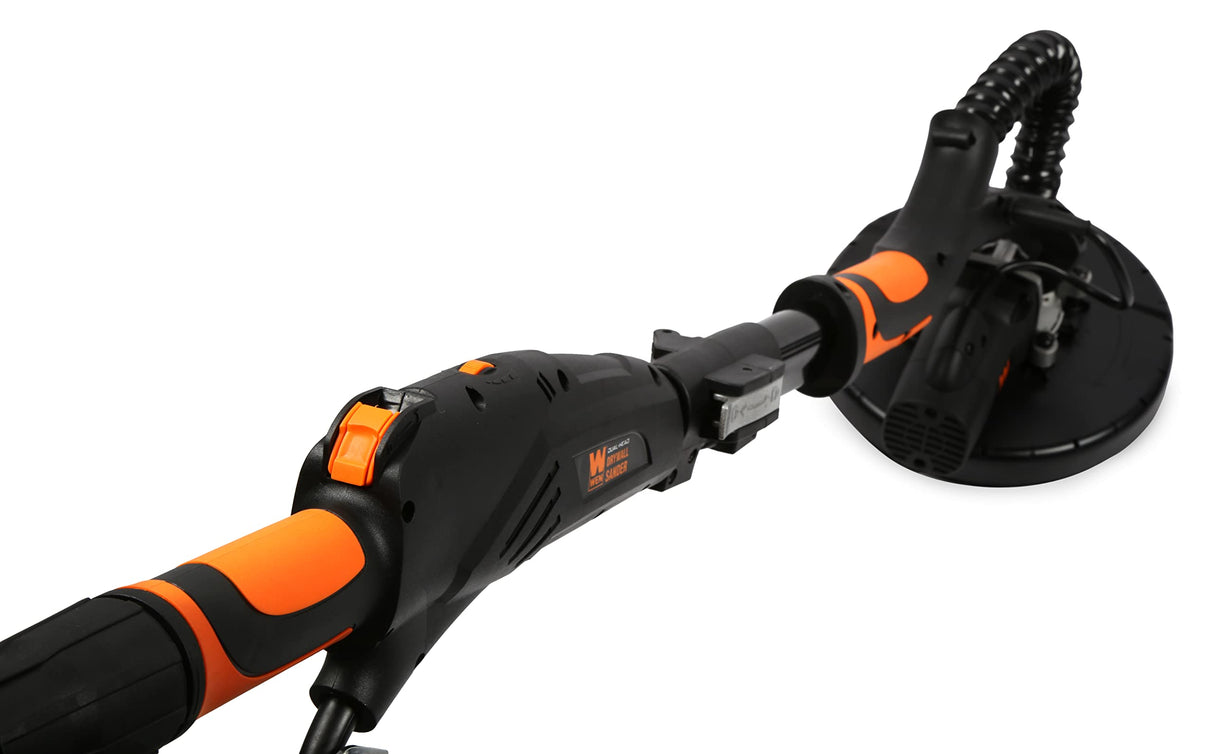 WEN DW5084 5-Amp 2-in-1 Variable Speed Dual-Head Drywall Sander with 15-Foot Dust Hose , Black WEN