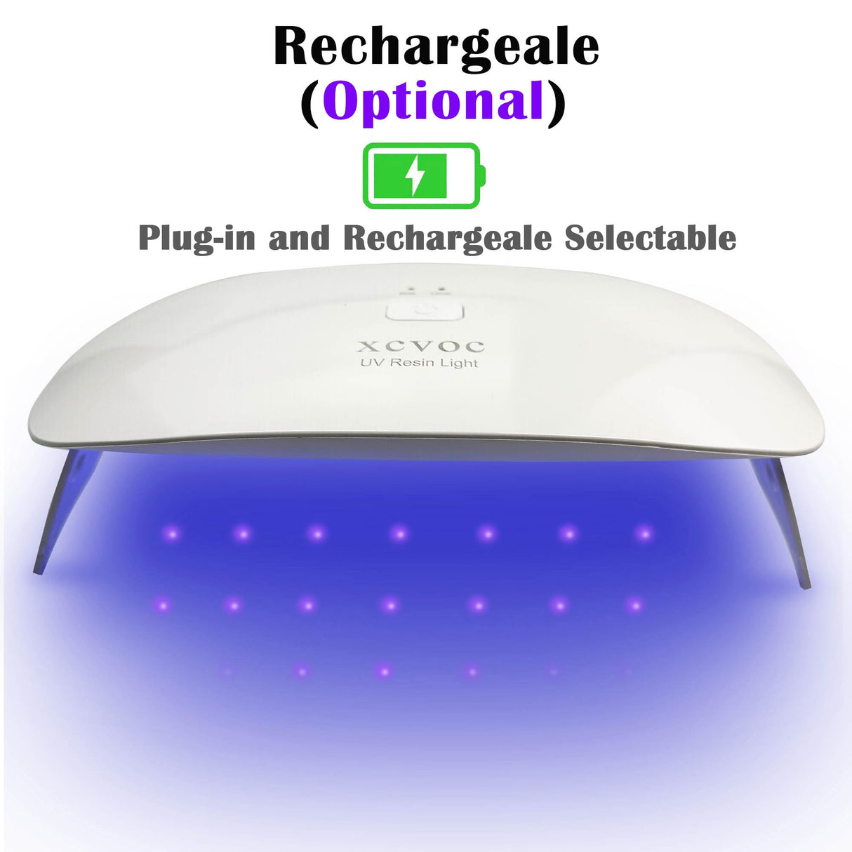 UV Resin Light Lamp Curing for Crafts Epoxy,3D Printer UV Resin Curing Light for SLA/DLP/LCD 3D Printing Resin Curing Station/Machine/Lamp/Box xcvoc