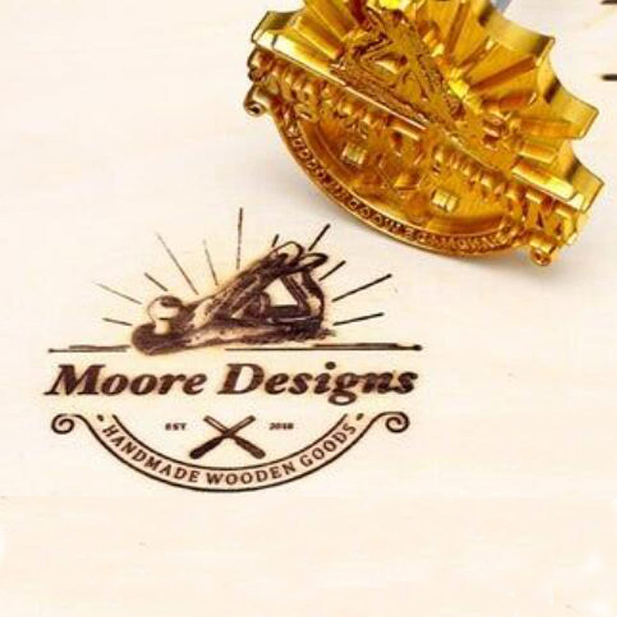 Custom Metal Branding Iron for Personalised Wood Stamps and Logos Arokimi