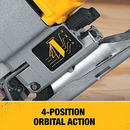 DEWALT Jig Saw, Top Handle, 5.5-Amp, Corded (DW317K) DEWALT