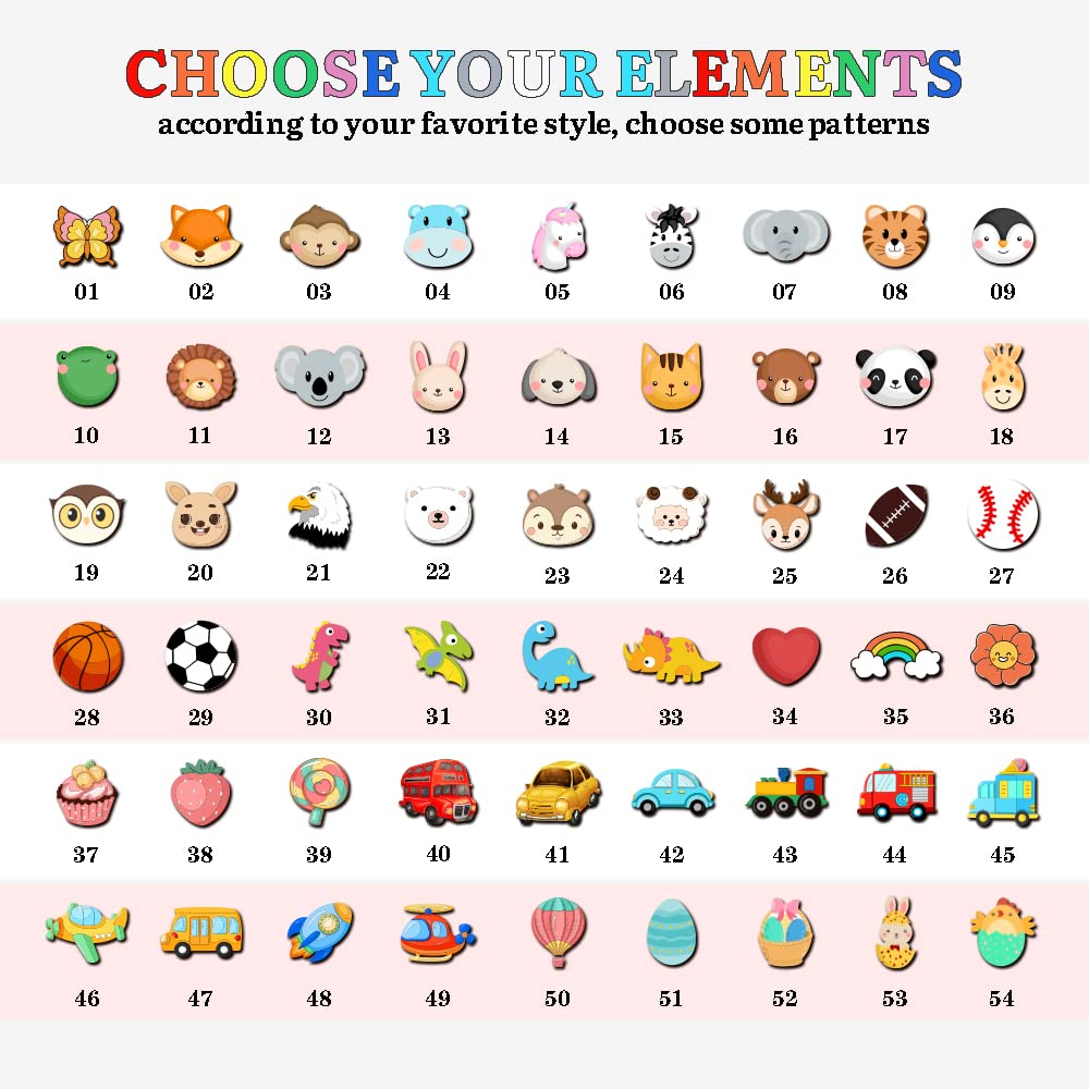 WNNNS Name Puzzles for Kids Personalized Custom Baby Easter Basket Stuffers 1st Birthday Baby Gifts for Boys Girls Wooden Puzzle Toys for Toddler 1-3 WNNNS