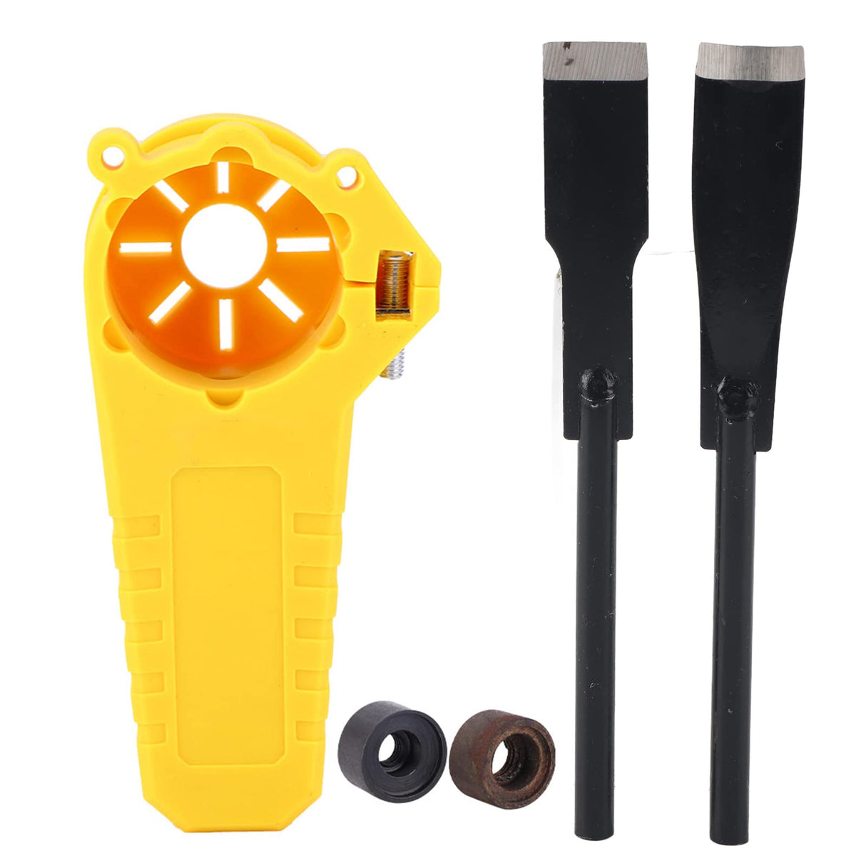 Electric Chisel Electric Woodworking Chisel power Carving Chisel for Angle Grinder Refit Kit Woodworking Tool Power Tool Accessories Wood Chisels Hyuduo