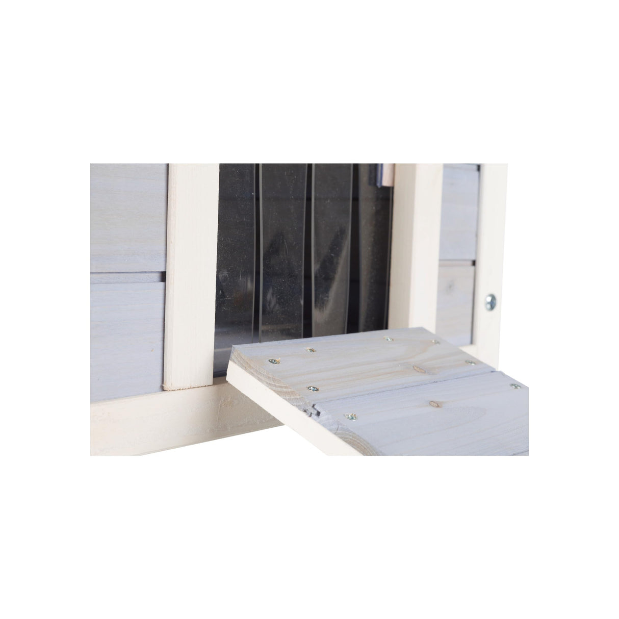 TRIXIE natura Weatherproof Small Outdoor Pet Home, Cat House, Rabbit House, Shelter for Feral Cats or Small Animals TRIXIE