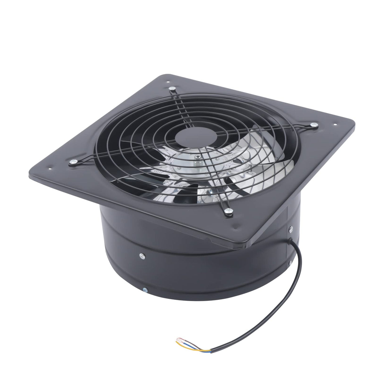 REBaiYU 12 Inch Wall Mounted Exhaust Fan,125W Explosion-Proof Exhaust Axial Fan High Velocity Utility Blower Fan with Low Noise,1420r/min Spray Booth REBaiYU