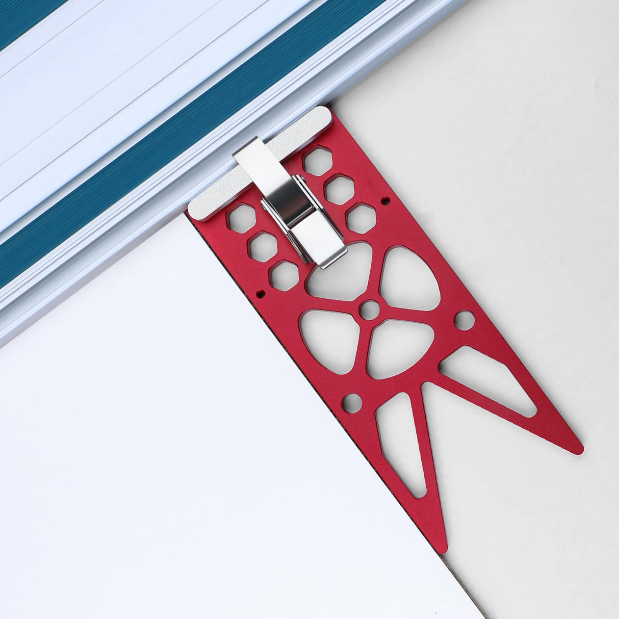 Aluminum Track Saw Square Guide 13.4"CNC Milled 90° Right Angle Stop for Circular Saws, Compatible with Festool & Makita Rails - Durable, ViewReal