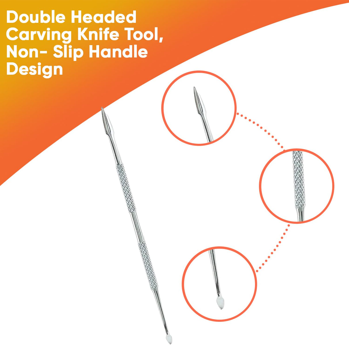 Stainless Steel Wax Carvers Set, Polymer Pottery Clay Spatula Carving Tool for Modeling, Sculpting and Shaping, Set of 12 TIT COOPOPE