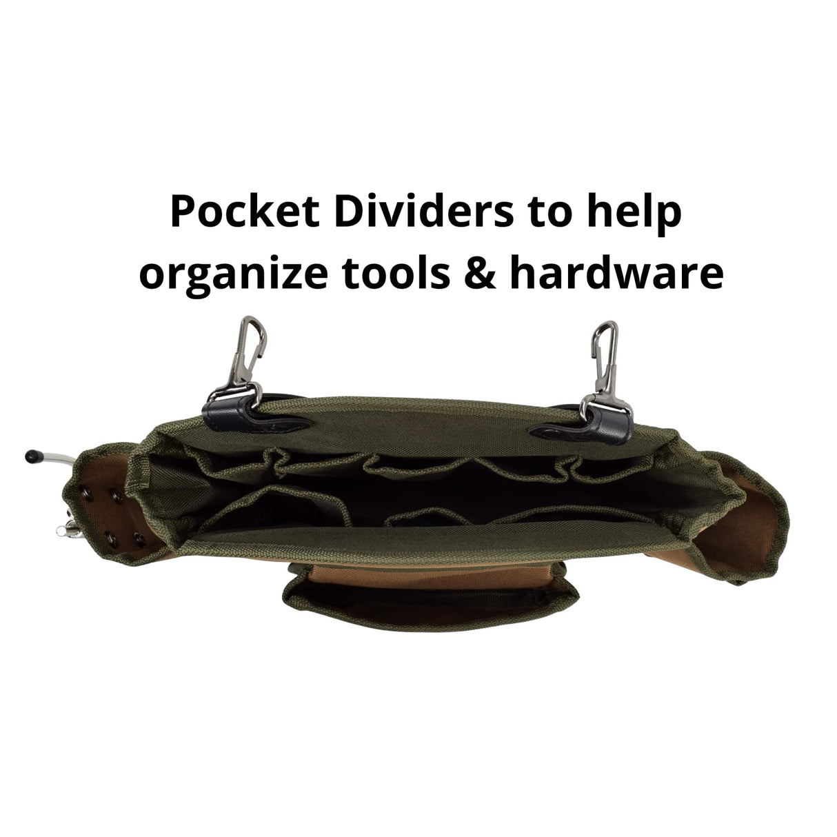 JACKSON PALMER Professional Tool Belt - Tan & Green (Comfort Rig Tan & Green) Jackson Palmer