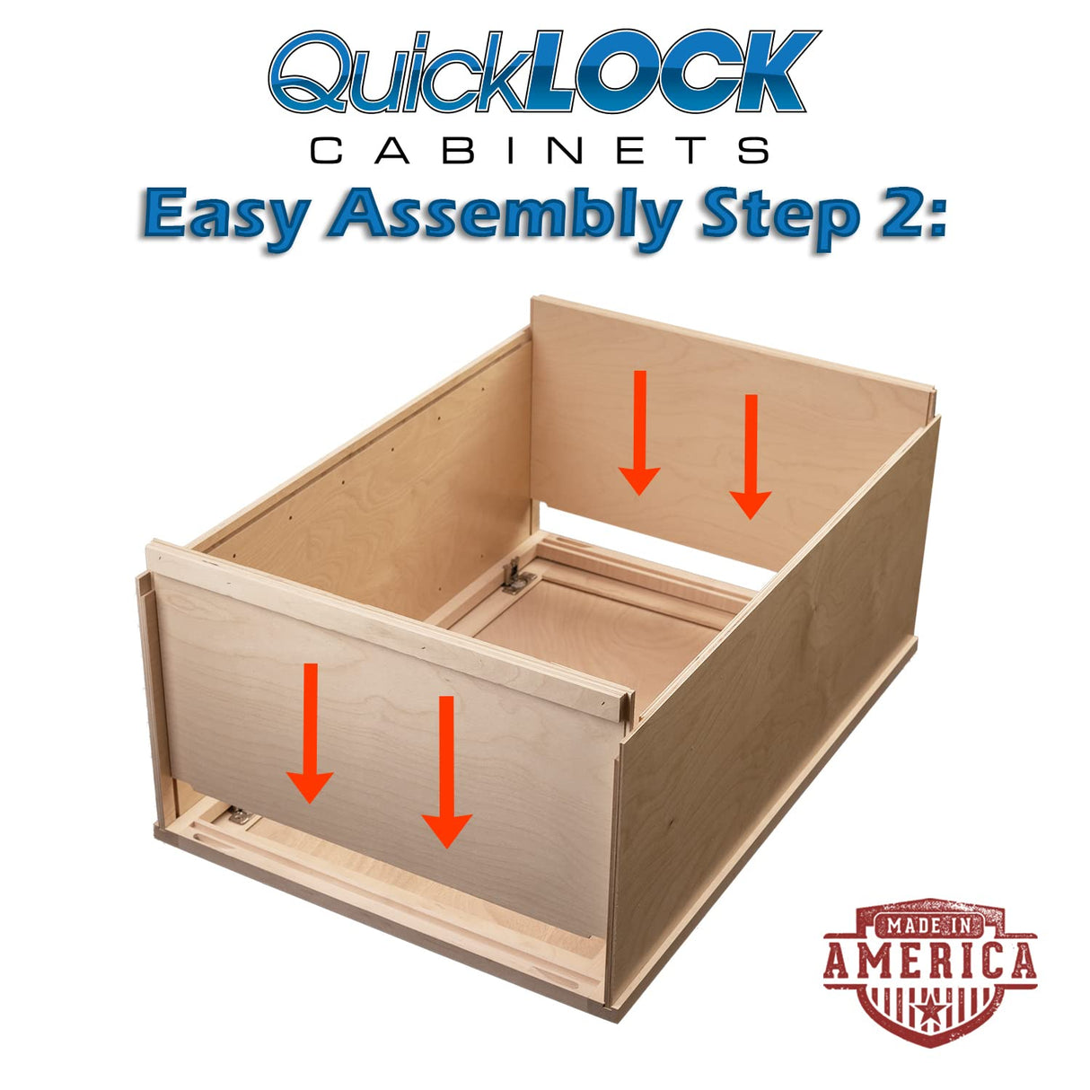Quicklock RTA (Ready-to-Assemble) | 36 Tall Wall Kitchen Cabinets - Shaker Style | 100% Hardwood | Made in America | Soft MUW303612RTA 36 Wall Quicklock